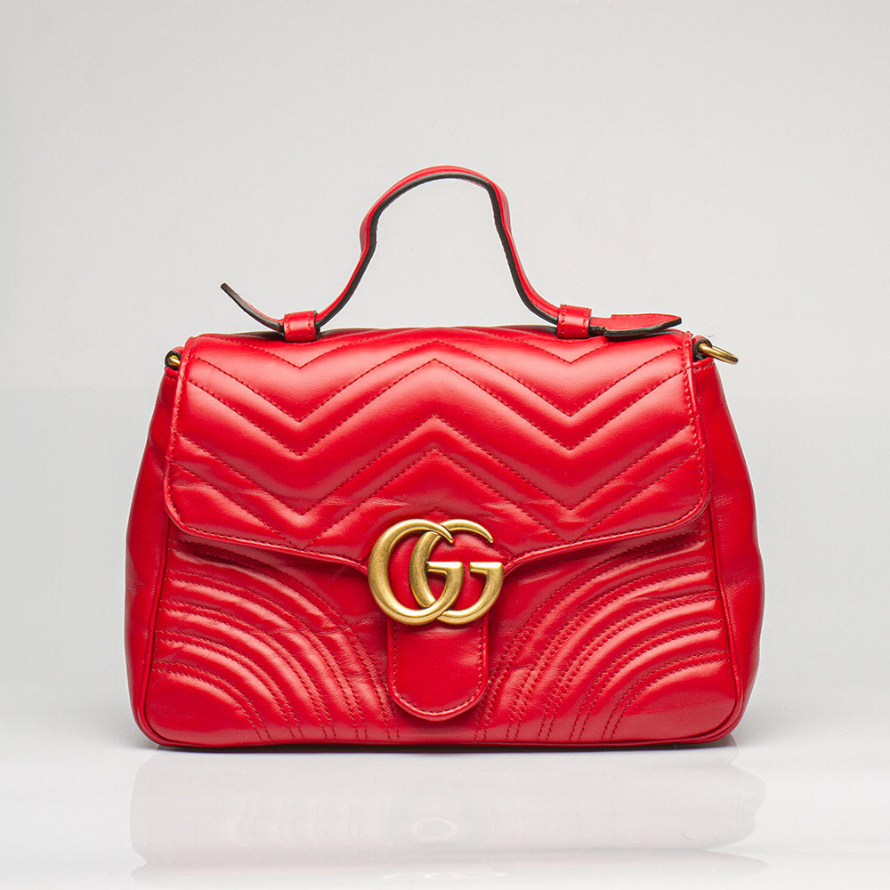 Gucci GG Marmont Top Handle Bag 498110 DTD1T 6433 31575881