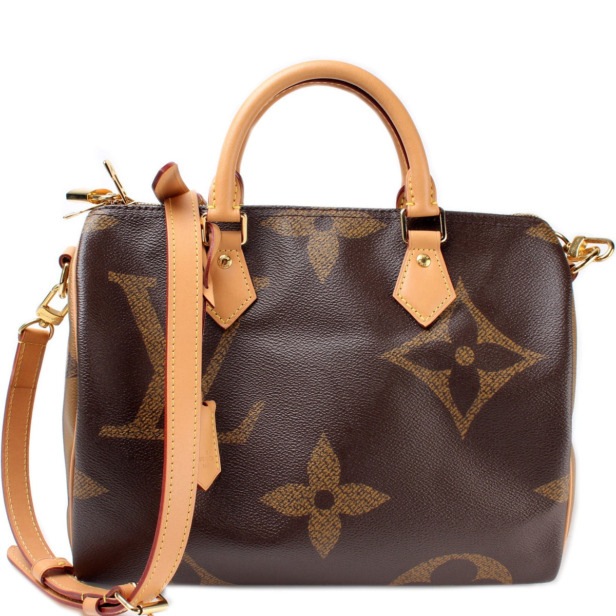 Speedy 30 Bandouliere Giant Monogram