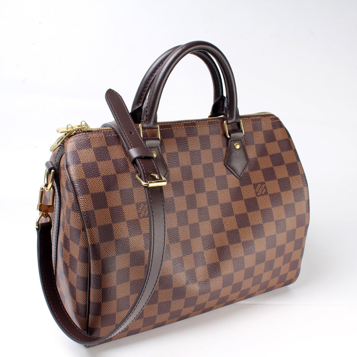 Speedy 30 Bandouliere Damier Ebene
