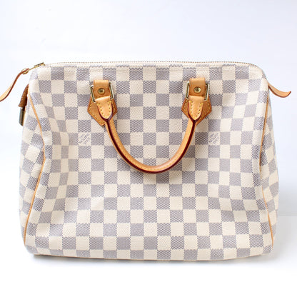 Speedy 30 Damier Azur