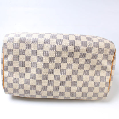 Speedy 30 Damier Azur