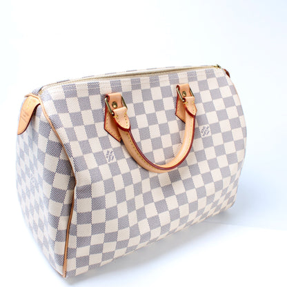 Speedy 30 Damier Azur