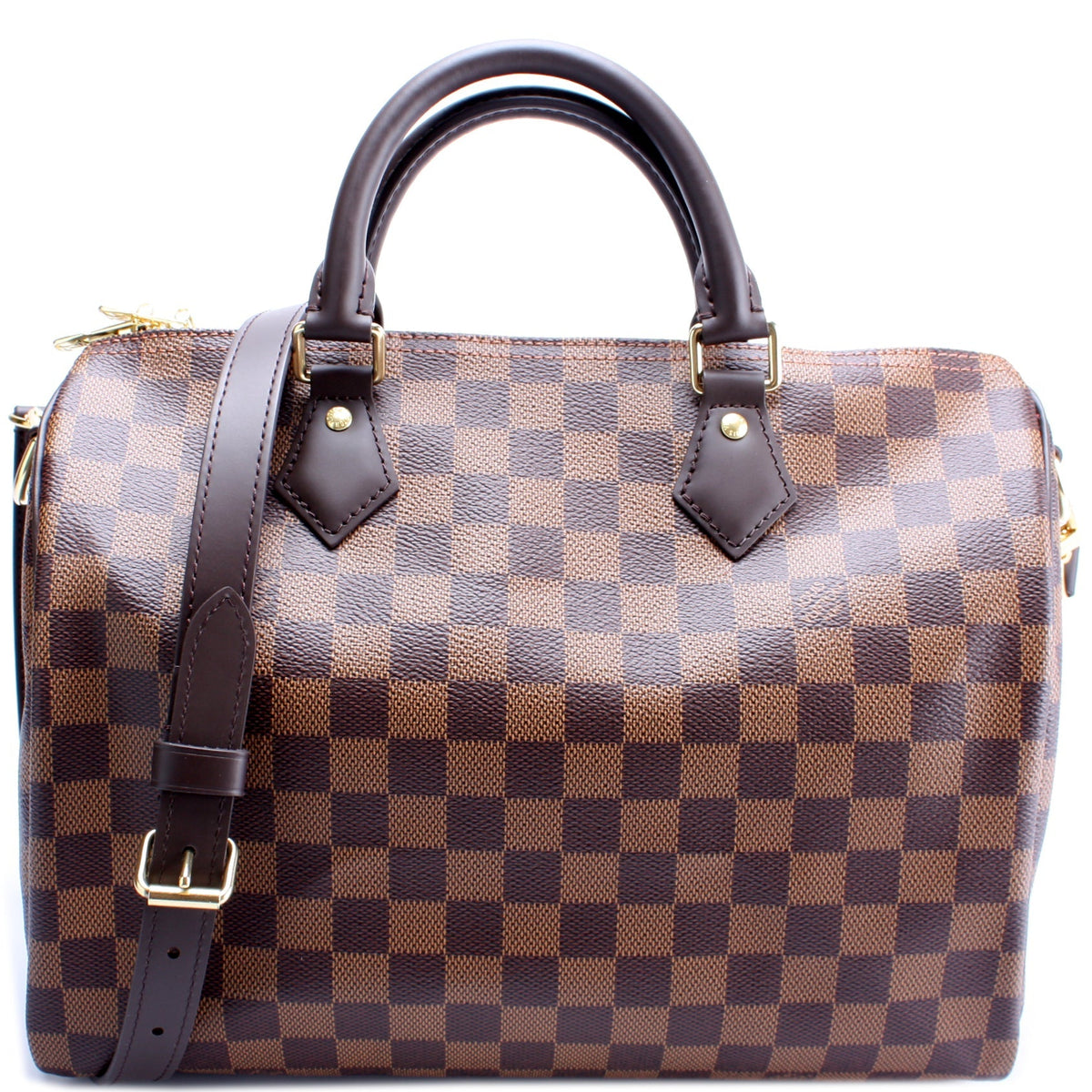 Speedy 30 Bandouliere Damier Ebene