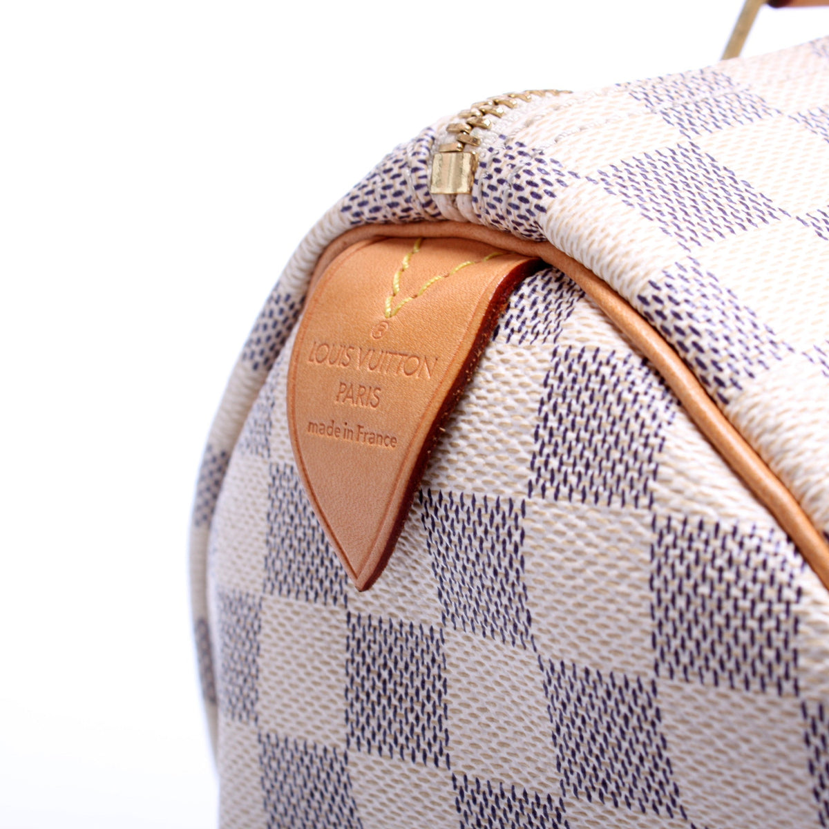Speedy 30 Damier Azur