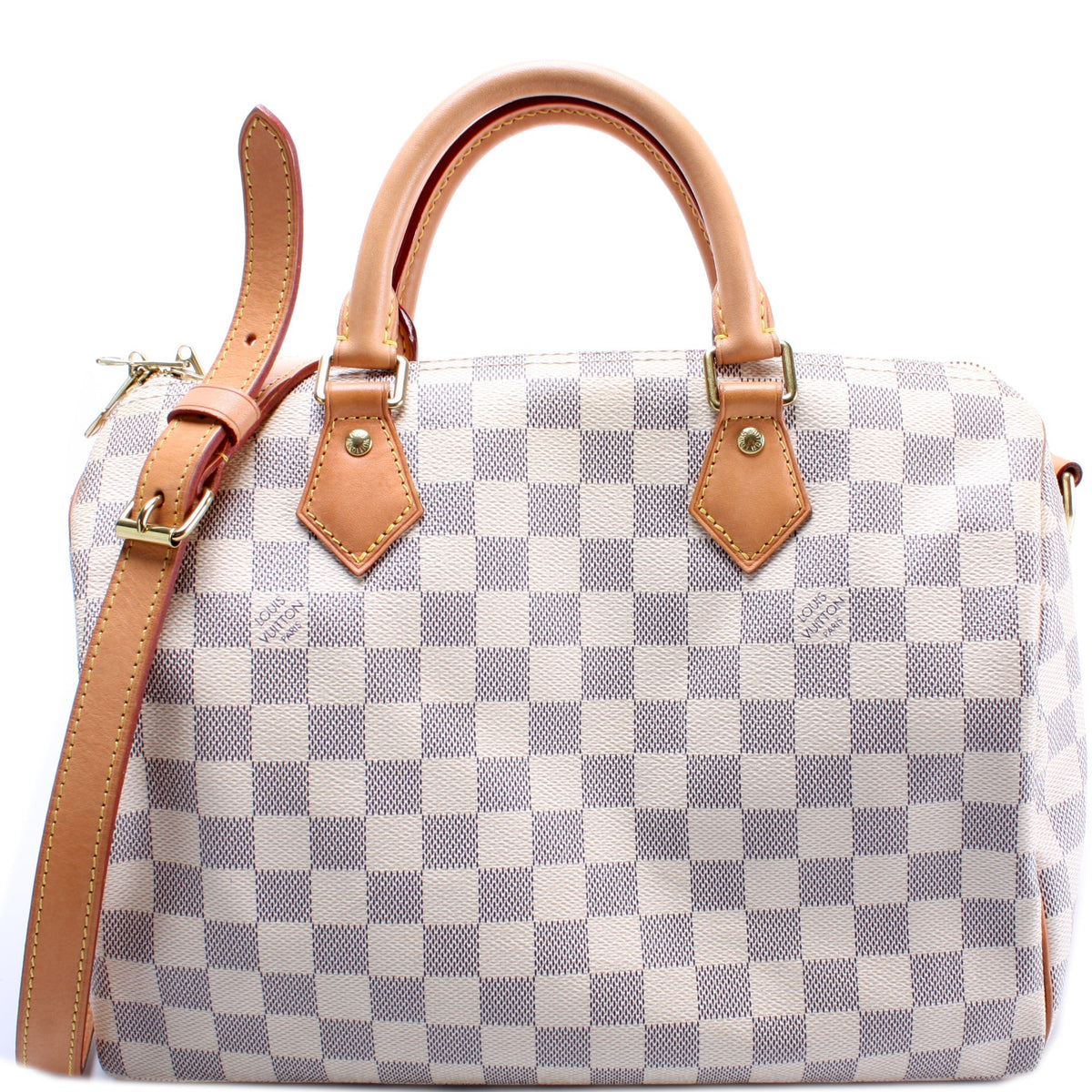 Speedy 30 w/Strap Damier Azur