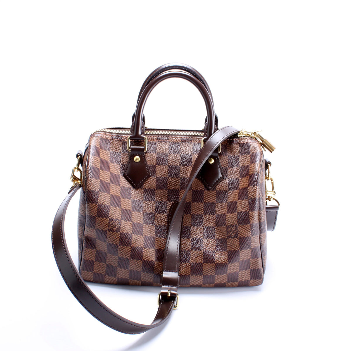 Speedy 25 Bandouliere Damier Ebene