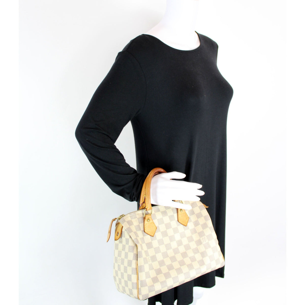 Speedy 25 Damier Azur