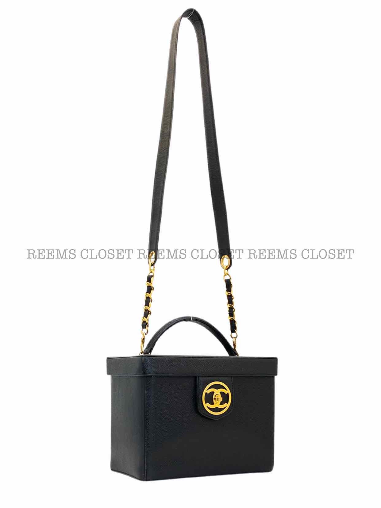 CHANEL Vintage Black Vanity Case