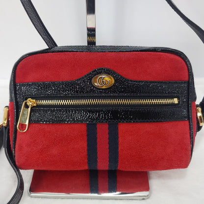 Gucci Odepia Velvet Crossbody Bag 517350 41212255