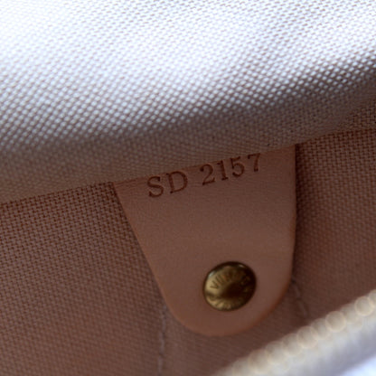 Speedy 30 Bandouliere Damier Azur