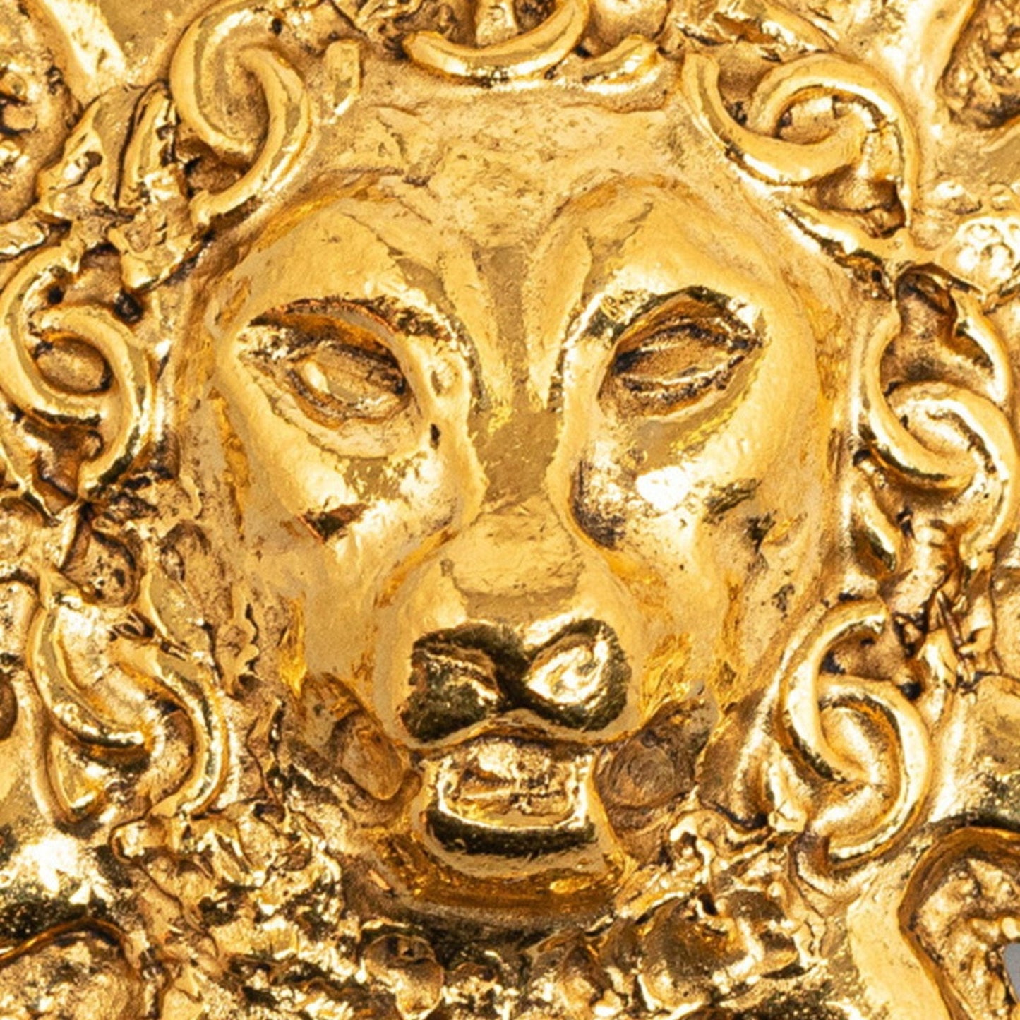 Gold Plated Chanel Brooch for Women