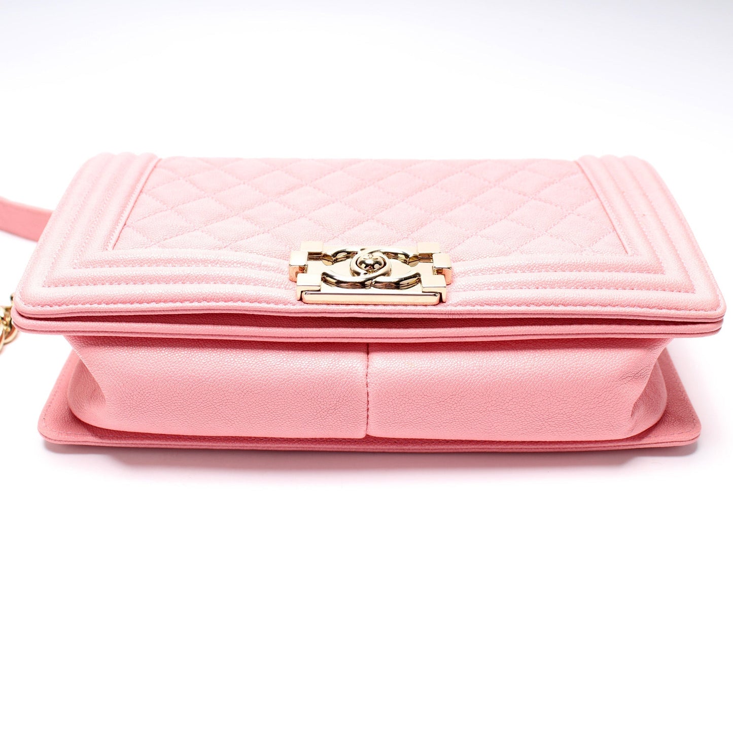 Chanel Boy Flap Medium Old Caviar 27M