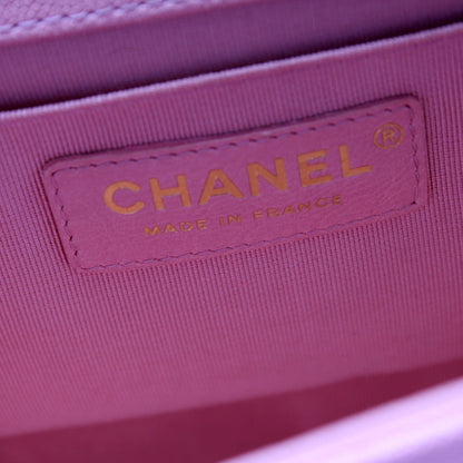 Chanel Boy Flap Medium Old Caviar 27M