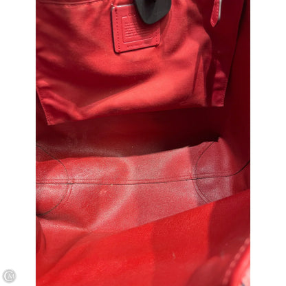 Tote Designer By Coach, Size: Large