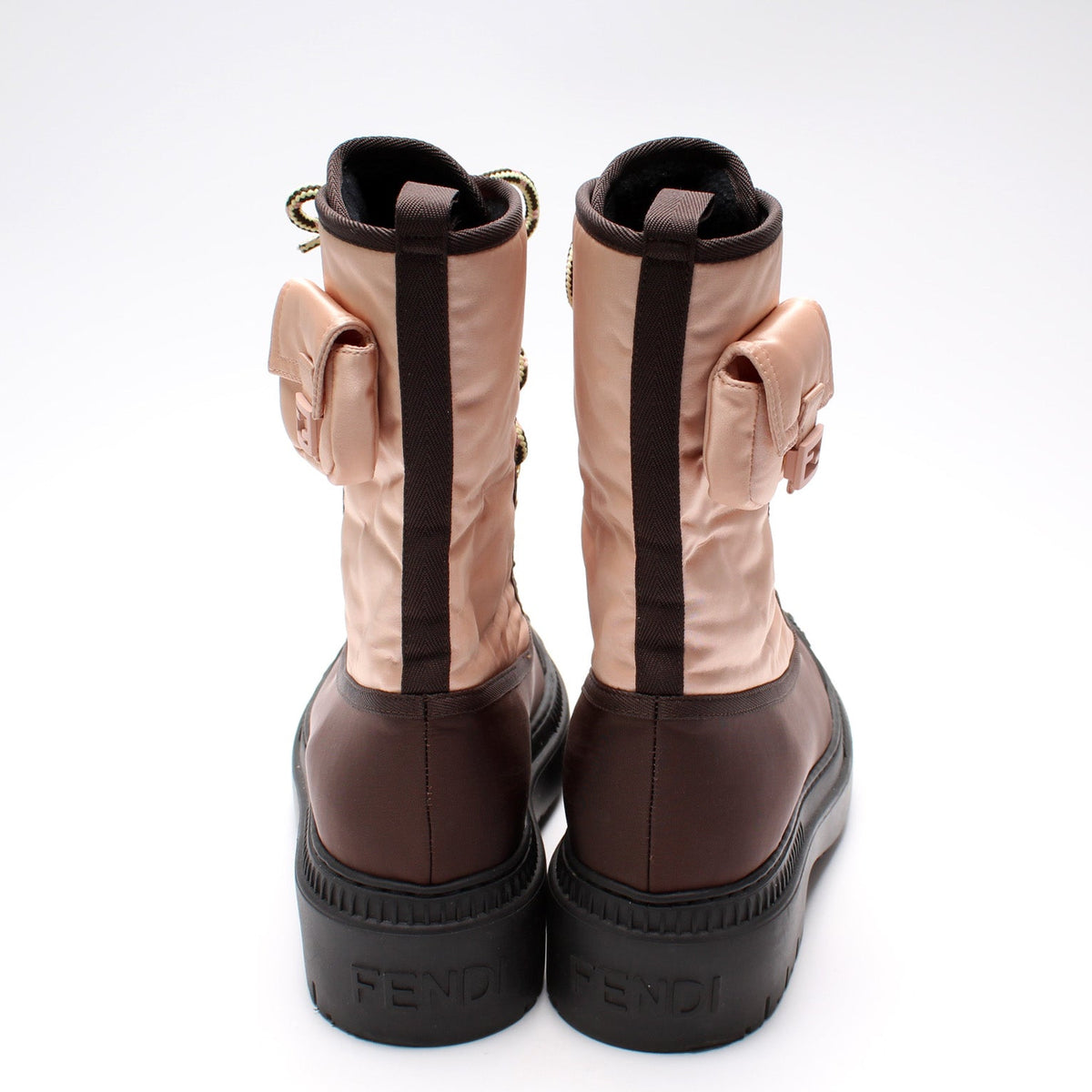 Domino Nylon Baguette Pocket Biker Boots Size 39.5