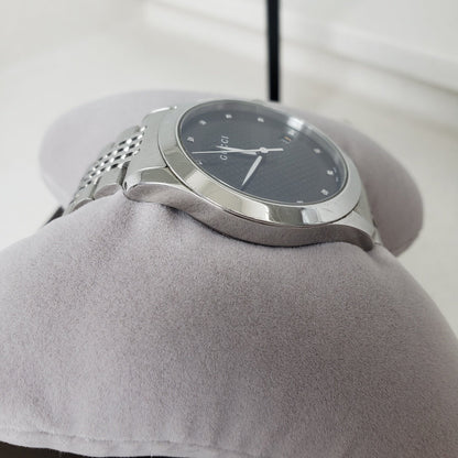 Gucci Men's Watch with 12-Point Diamonds YA126405 48194096
