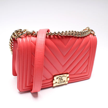 Chanel Boy Flap Medium Old Lambskin 27M