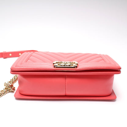 Chanel Boy Flap Medium Old Lambskin 27M