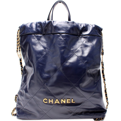 Chanel 22 Large Backpack 32M+