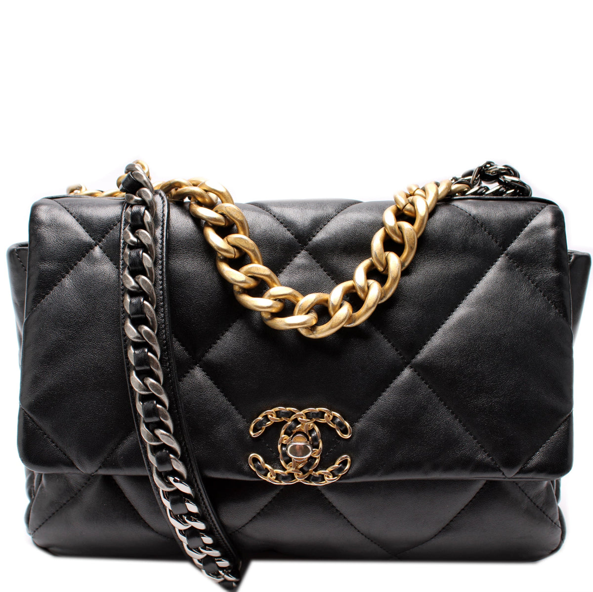 Quilted Goatskin 19 Large Flap 32+M