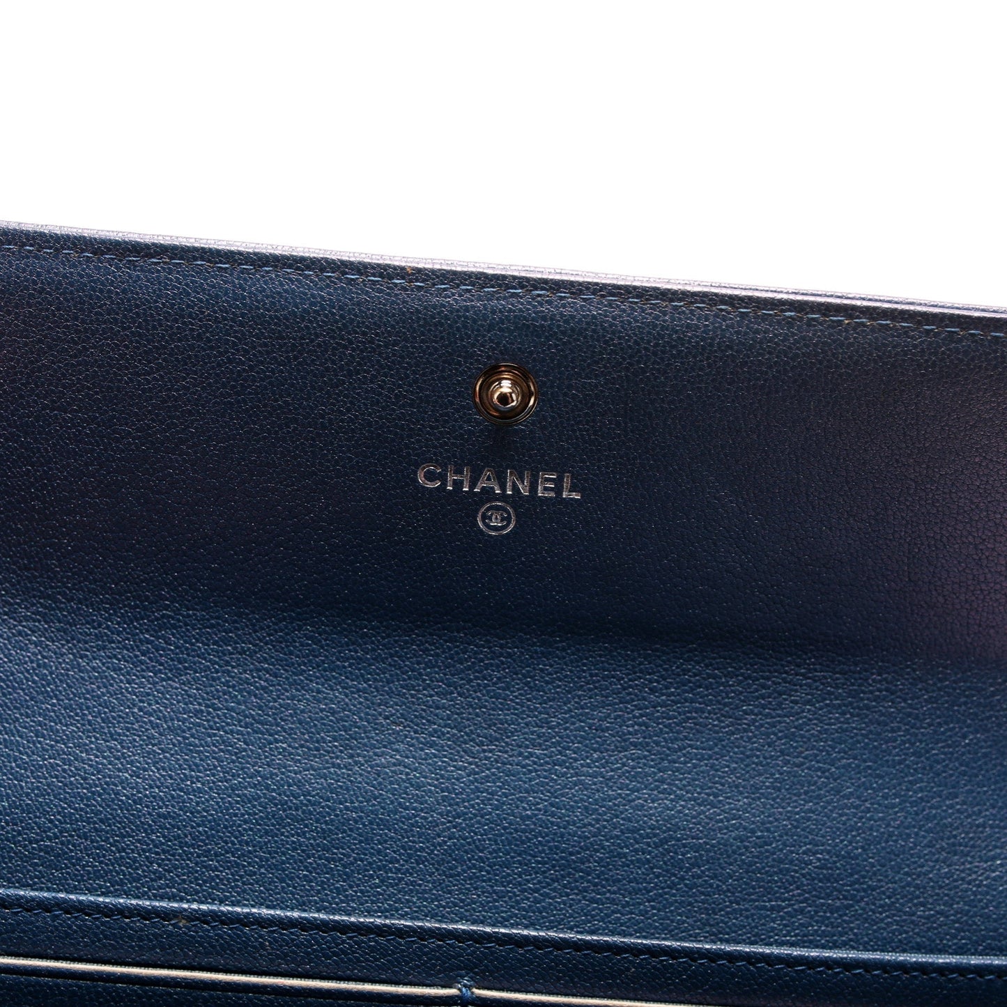 Chanel Boy Flap Wallet Long Goatskin