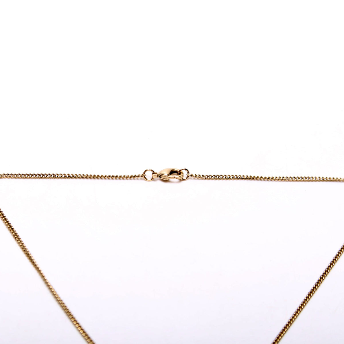 CC Bow Rhinestone Pendant Necklace