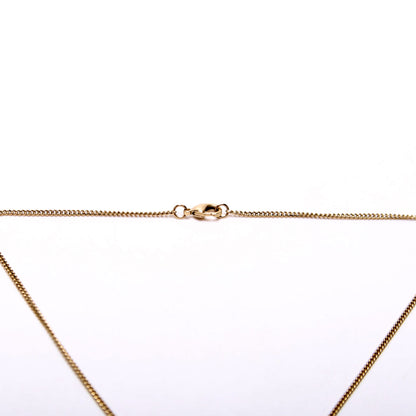 CC Bow Rhinestone Pendant Necklace