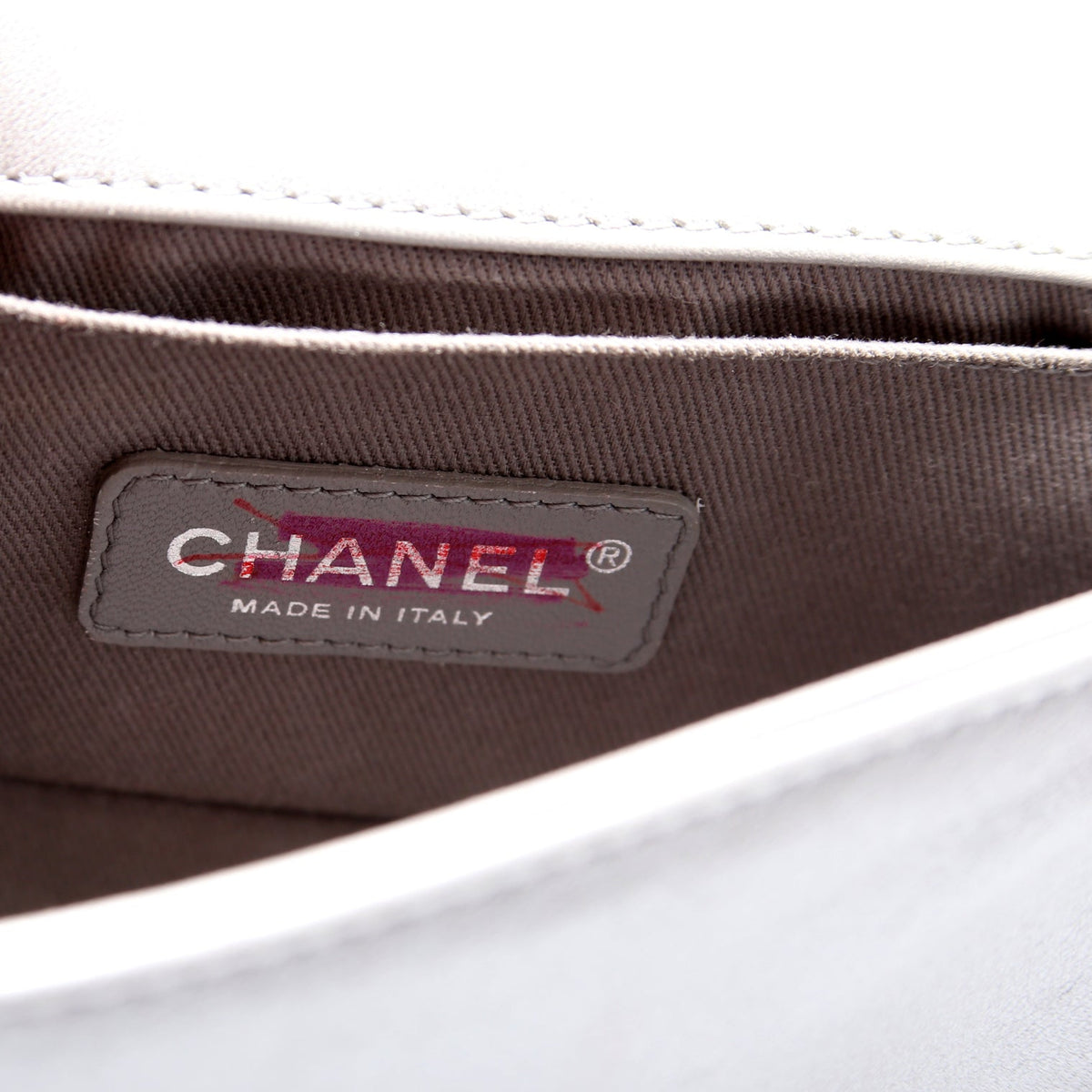 Chanel Boy flap small Lambskin Flower Strap 16M