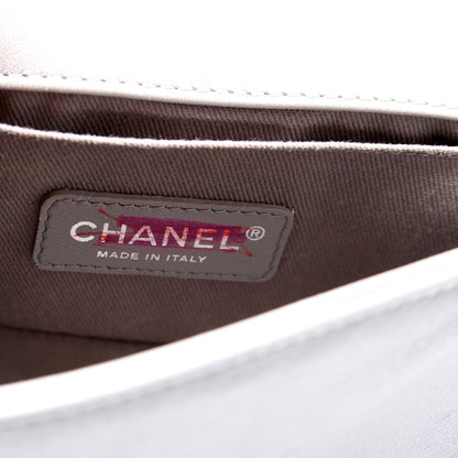 Chanel Boy flap small Lambskin Flower Strap 16M