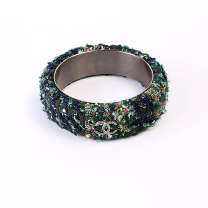 Tweed Bangle Medium