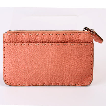 8AP147 Selleria Leather Zip Key Pouch