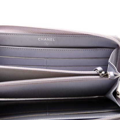 Chanel Boy Zip Around Wallet