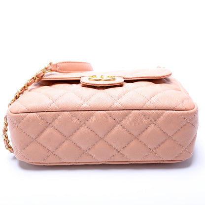 C Wavy Hobo Quilted Caviar