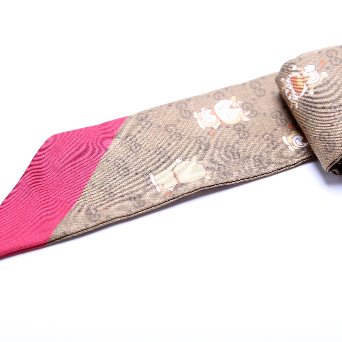 Gucci X Doraemon Silk Twilly