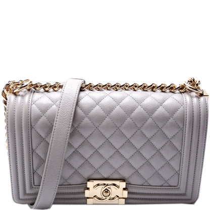 Chanel Boy Flap Medium New Caviar