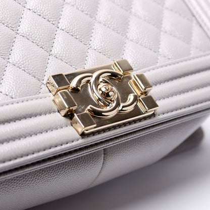 Chanel Boy Flap Medium New Caviar