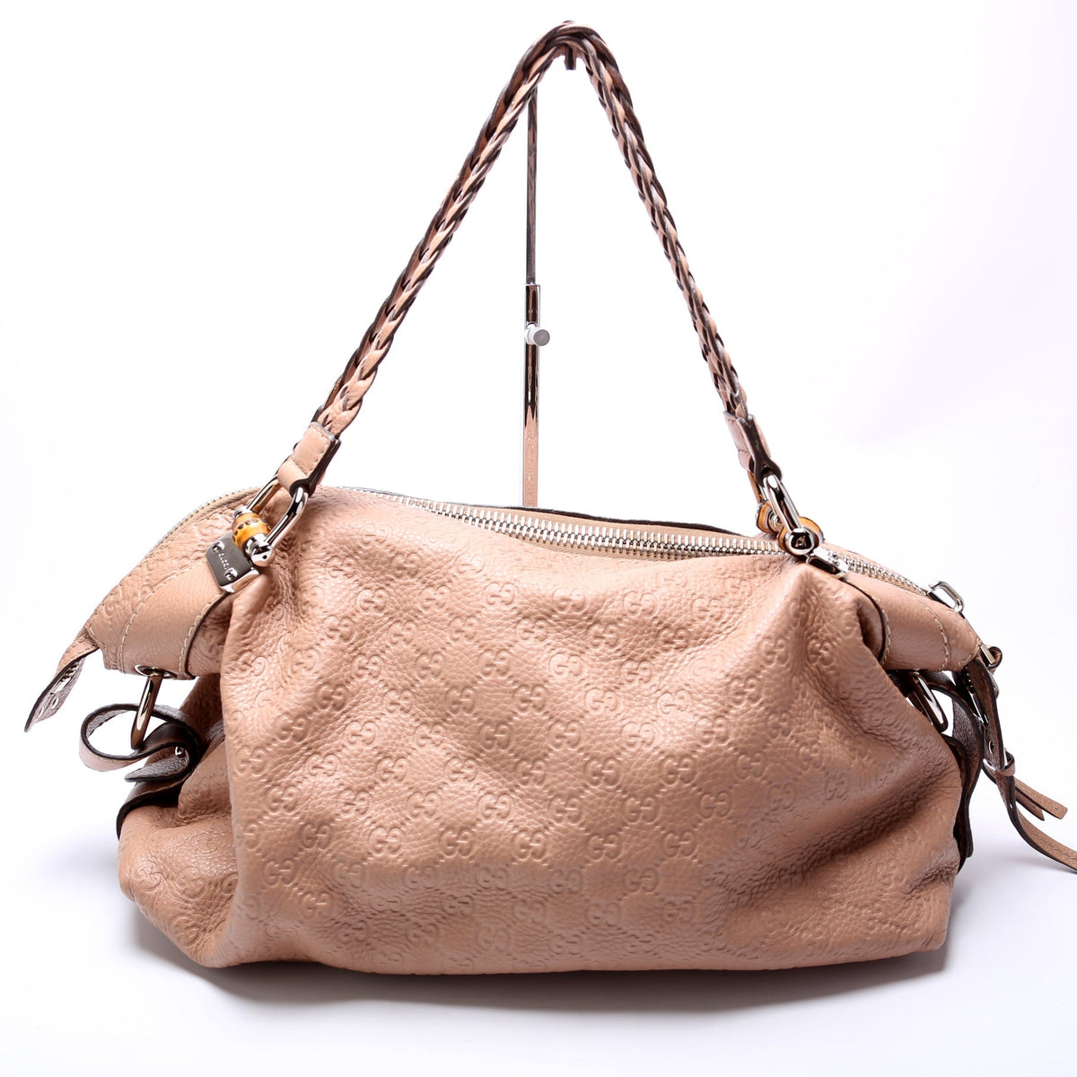 Guccissima Bamboo Bar Shoulder Bag