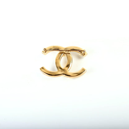 Chanel CC Faux Pearls Large Brooch