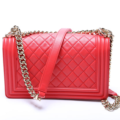 Chanel Boy Flap Medium New Calfskin 27M