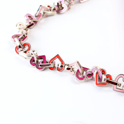 Single Flap Heart Chain