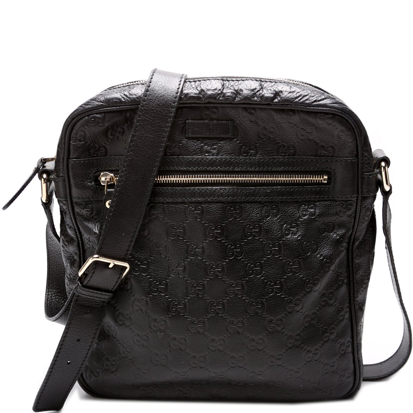 201448 Guccissima Leather Messenger Bag
