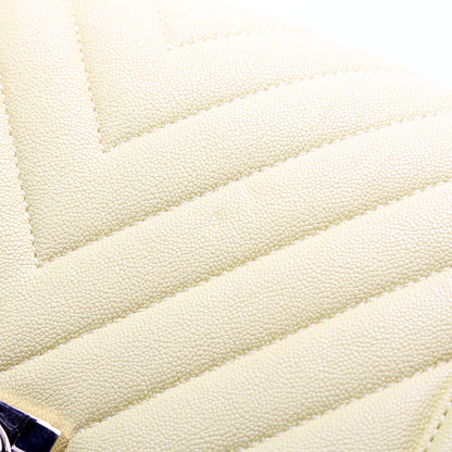 Chanel Boy Flap Medum Chevron Caviar
