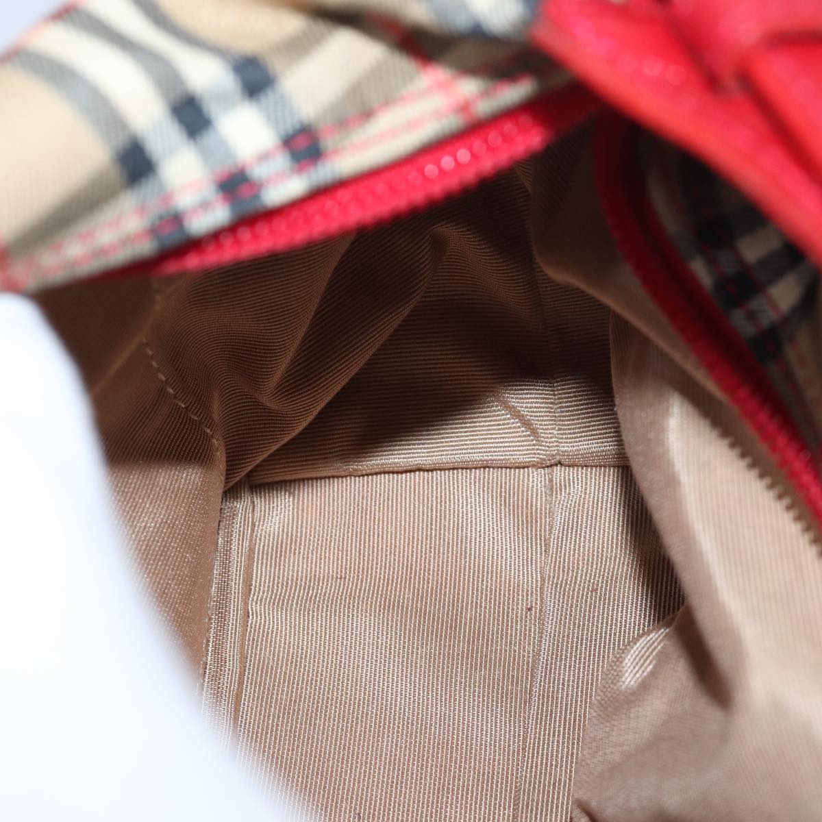 BURBERRY Nova Check Handbag