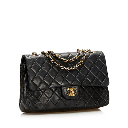Chanel Medium Classic  Lambskin Double Flap Bag