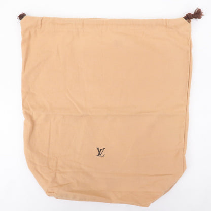 Louis Vuitton Set of 9 Dust Bag Old Style Draw String Beige Brown