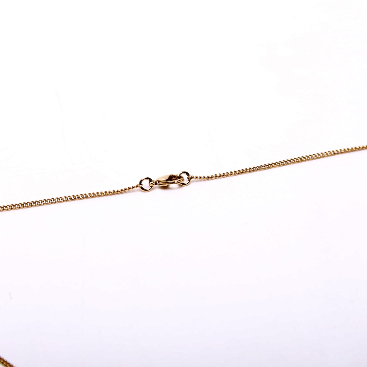 CC Flower Drop Pendant Necklace