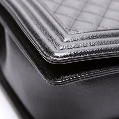 Chanel Boy Flap Medium New Cavier