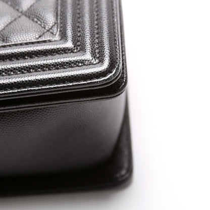 Chanel Boy Flap Medium New Cavier