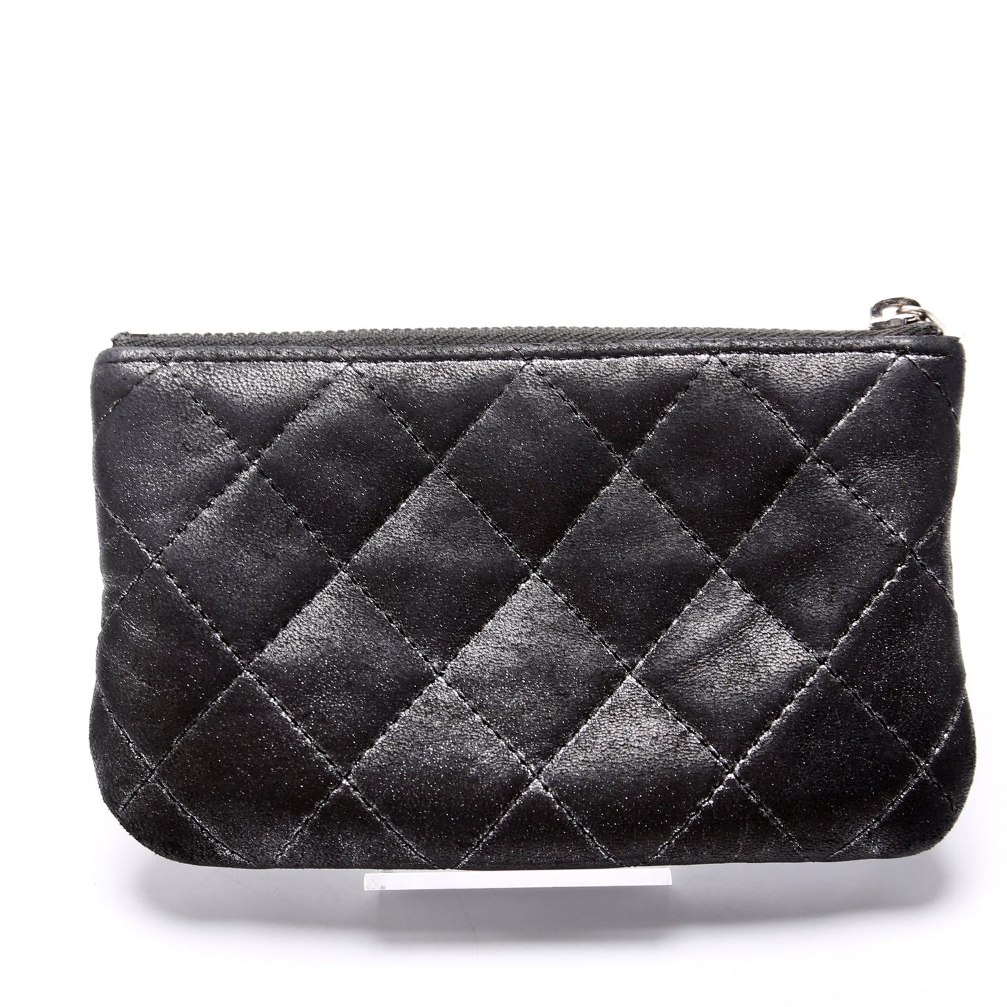 Classic Mini Pouch Star Embroidered Quilted Lambskin 24M