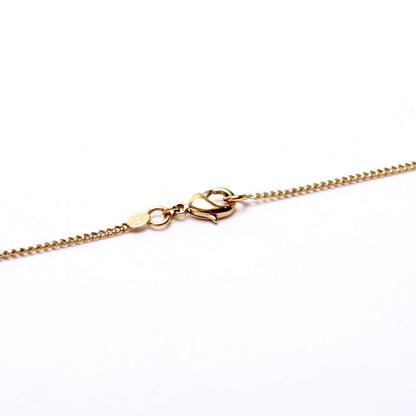 CC Flap Bag Pendant Necklace